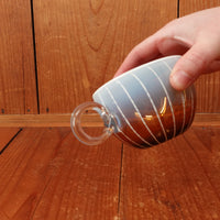 Noto Glass Tea Cup and Saucer