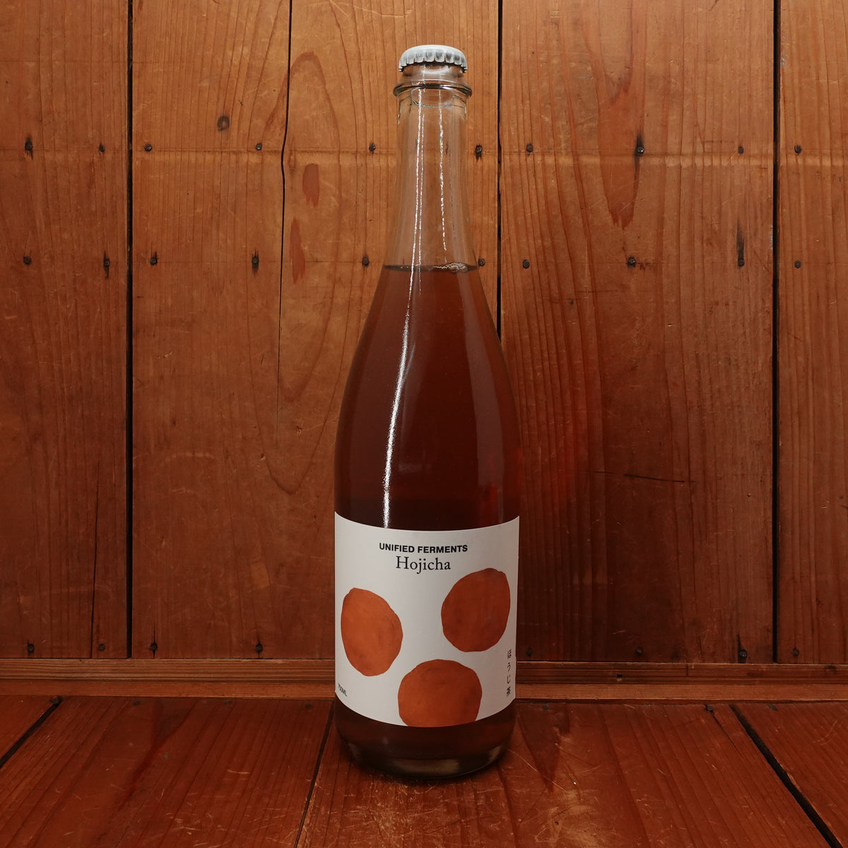 Unified Ferments Hojicha Kombucha - 750ml