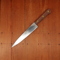 New Old Stock Au Nain 18cm / 7" Utility Knife Stainless Rosewood San Remy  France 1960-90s