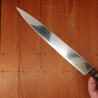 New Old Stock 20.5cm / 8" Slicer Stainless Steel Palissander Thiers, France 1960s