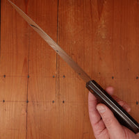 New Old Stock 20.5cm / 8" Slicer Stainless Steel Palissander Thiers, France 1960s