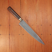 Friedr. Herder Abr. Sohn 8.25" Uruguayan Style Facón Gaucho Knife Rosewood Handle Solingen, Germany