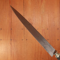 Friedr. Herder Abr. Sohn 8.25" Uruguayan Style Facón Gaucho Knife Rosewood Handle Solingen, Germany