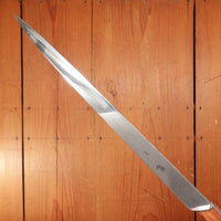 Vintage Carl Schleipper 12" Slicer Carbon Steel Cherry Handle Solingen, Germany 1960-70