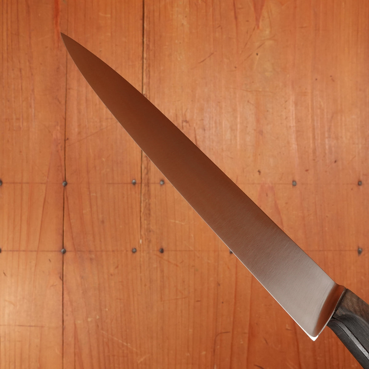 Unmarked 8" Chef Knife Hand Forged Carbon Steel Solingen, Germany 1950