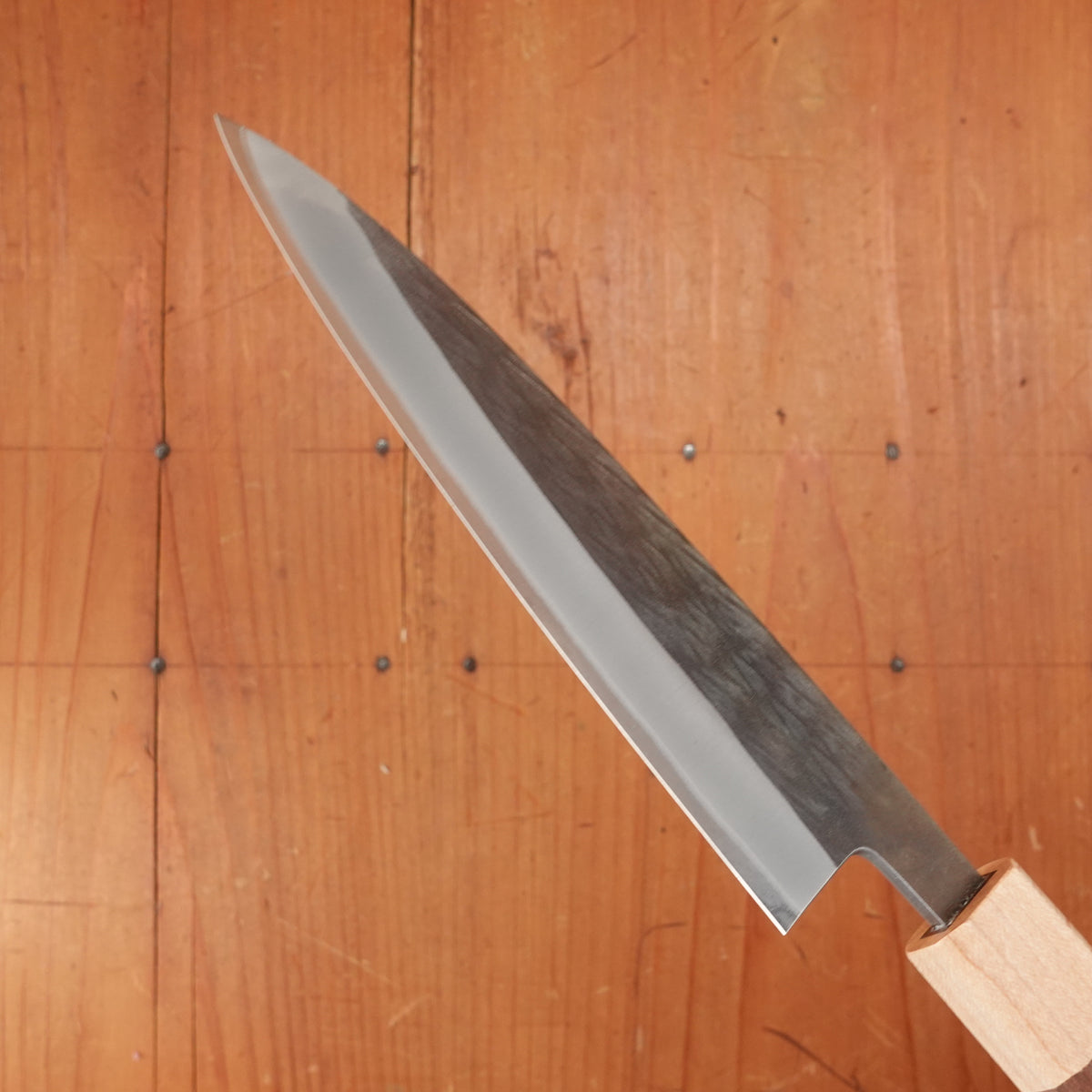 Hitohira TD 165mm Gyuto Stainless Clad Aogami 2 Kurouchi Walnut Handle