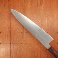 New Old Stock First Generation Konosuke Sanjo GS 240mm Gyuto SLD Khii Rosewood Handle