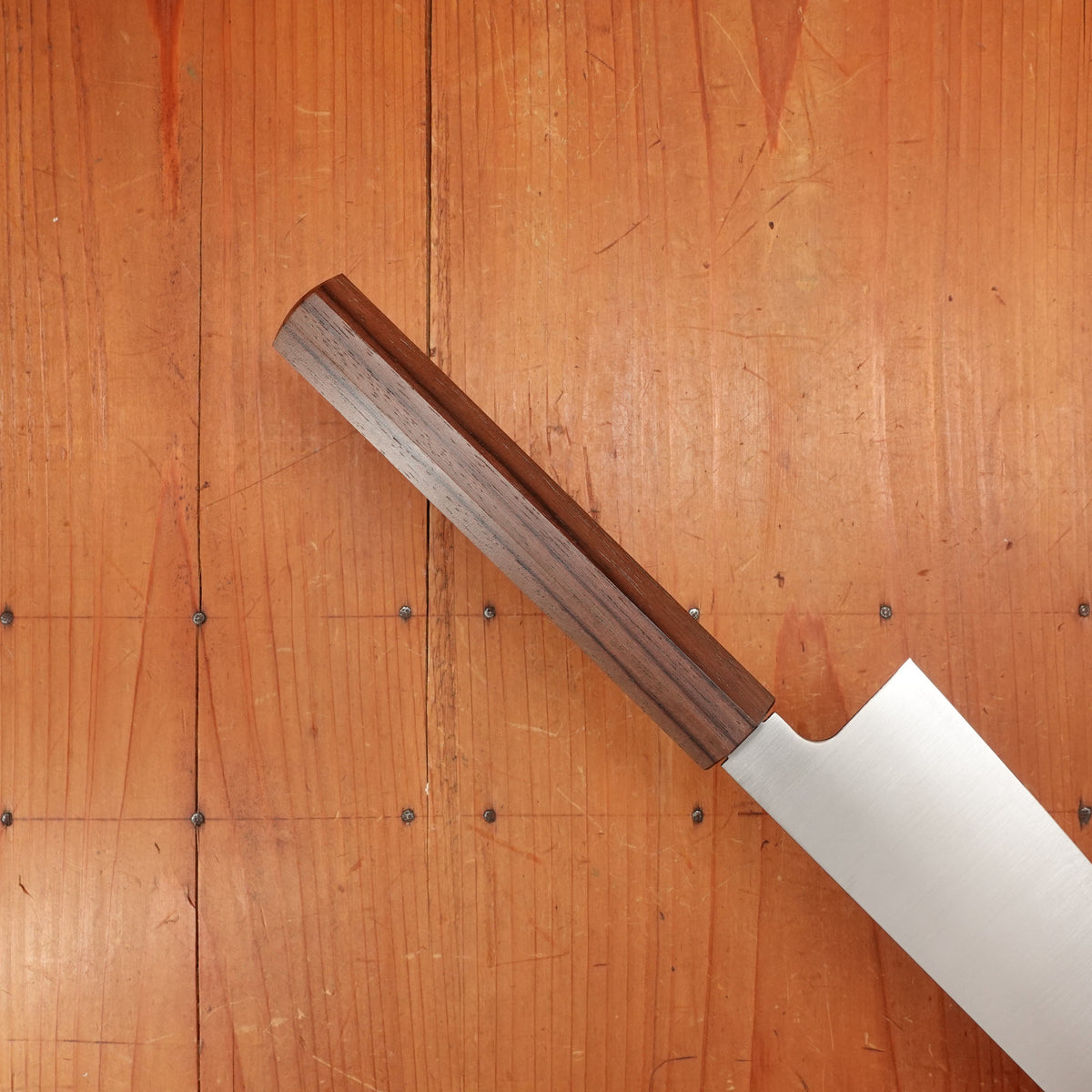 New Old Stock First Generation Konosuke Sanjo GS 240mm Gyuto SLD Khii Rosewood Handle