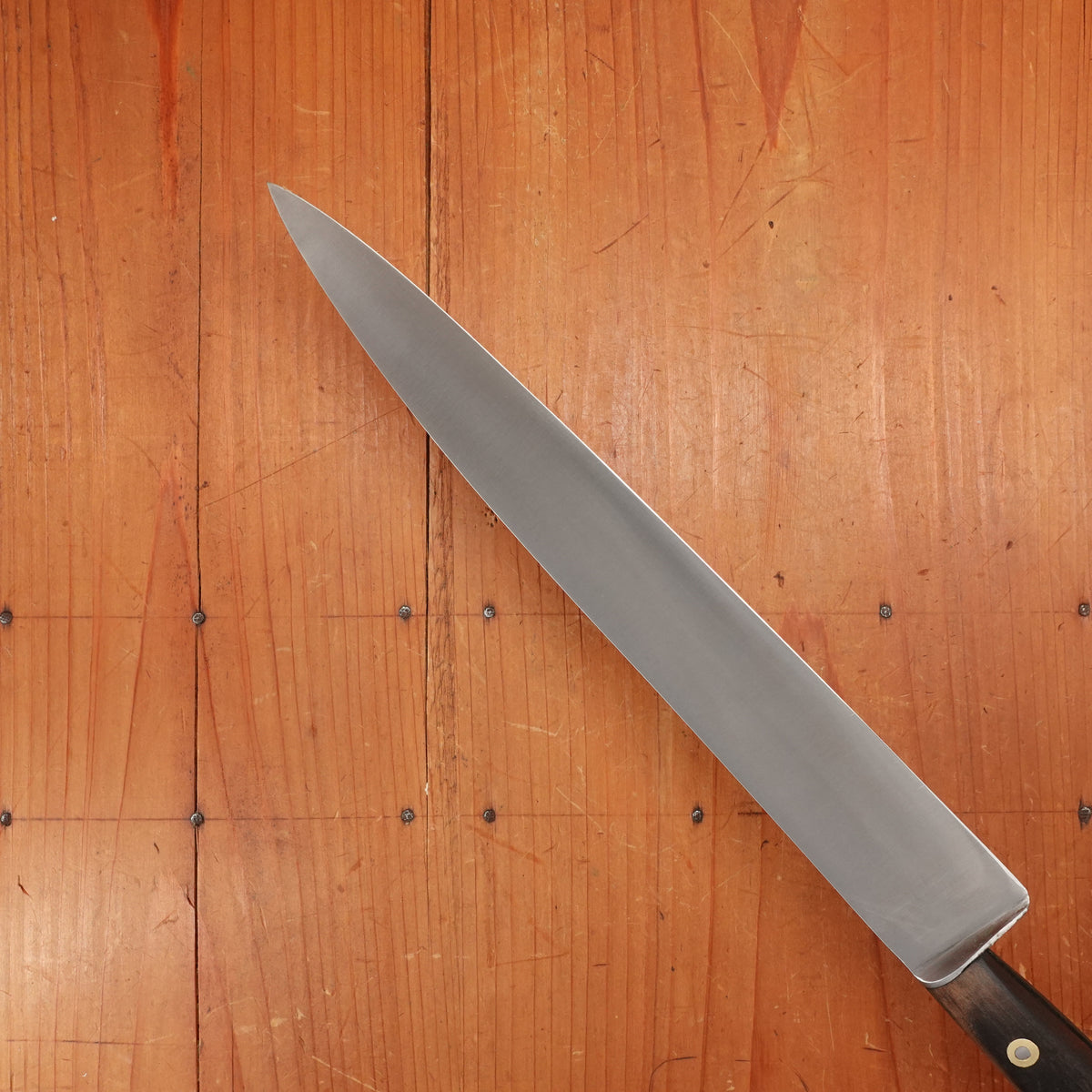 Refurbished Au Nain 10" Tranchelard Slicer Carbon Beech Rosette 1950s