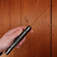 Pallares Pedraforca 11.5cm Clip Point Stainless Steel Lockback Black Micarta Handle