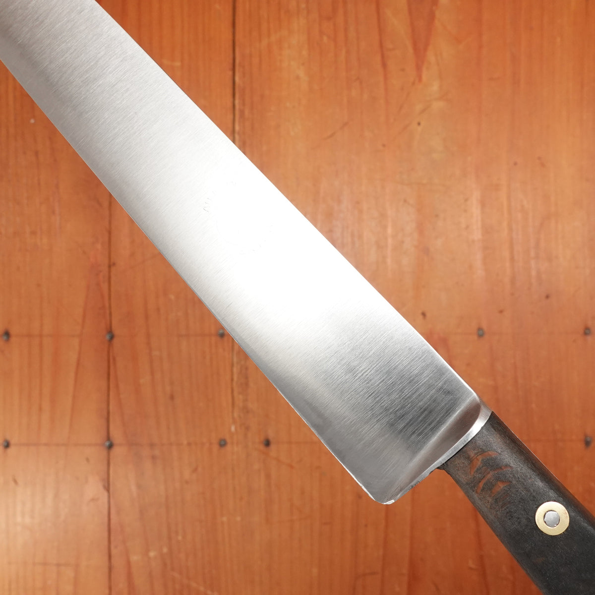 Refurbished Au Nain 10" Tranchelard Slicer Carbon Beech Rosette 1950s