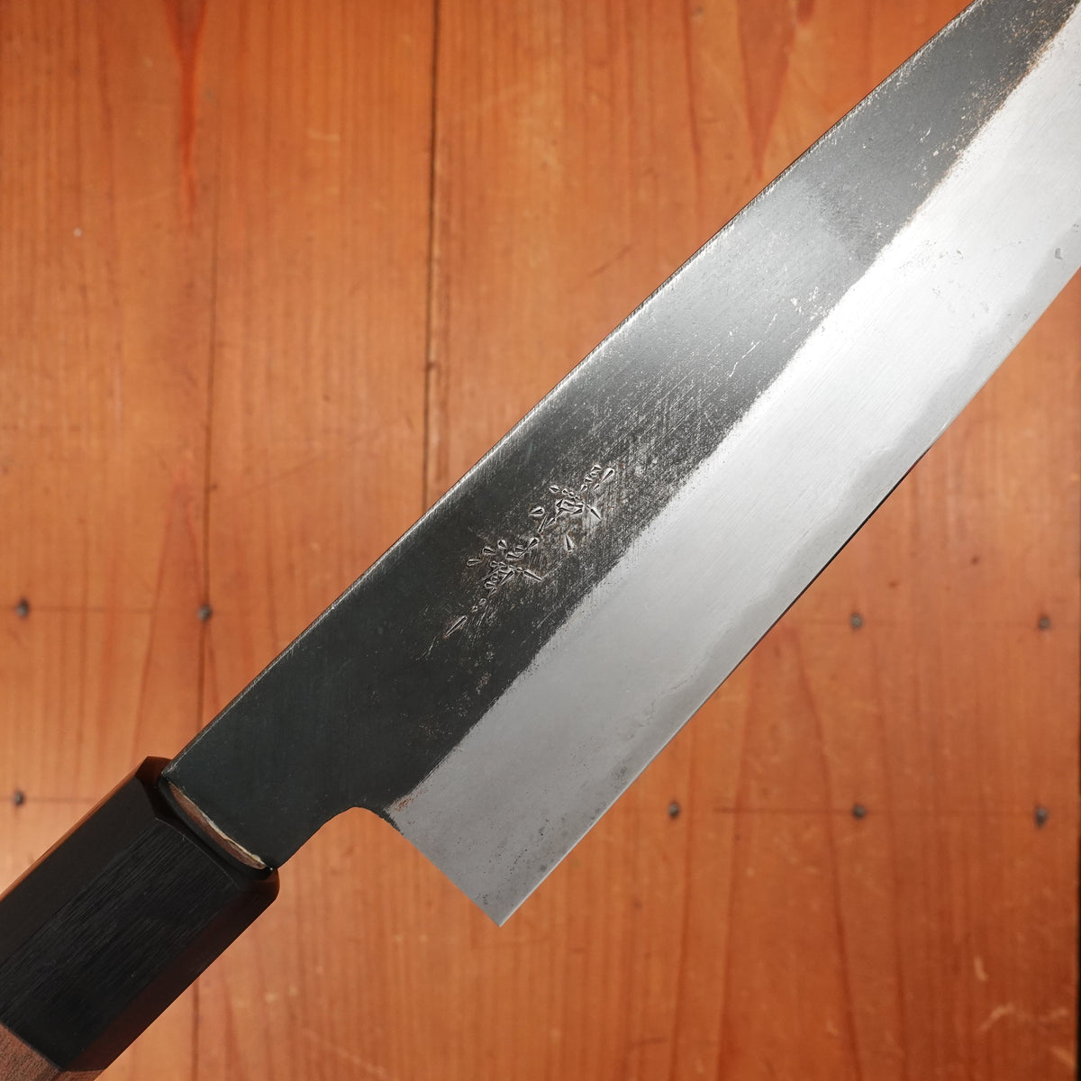 Trade In Kagekiyo 210mm Gyuto Aogami 1 Kurouchi Walnut