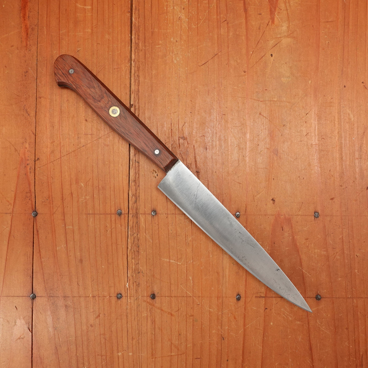 Trade In K Sabatier 5.5" Plate-Semelle Office Carbon Steel Rosewood