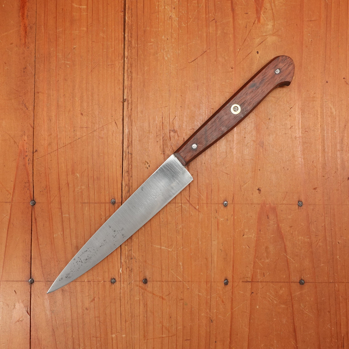 Trade In K Sabatier 5.5" Plate-Semelle Office Carbon Steel Rosewood