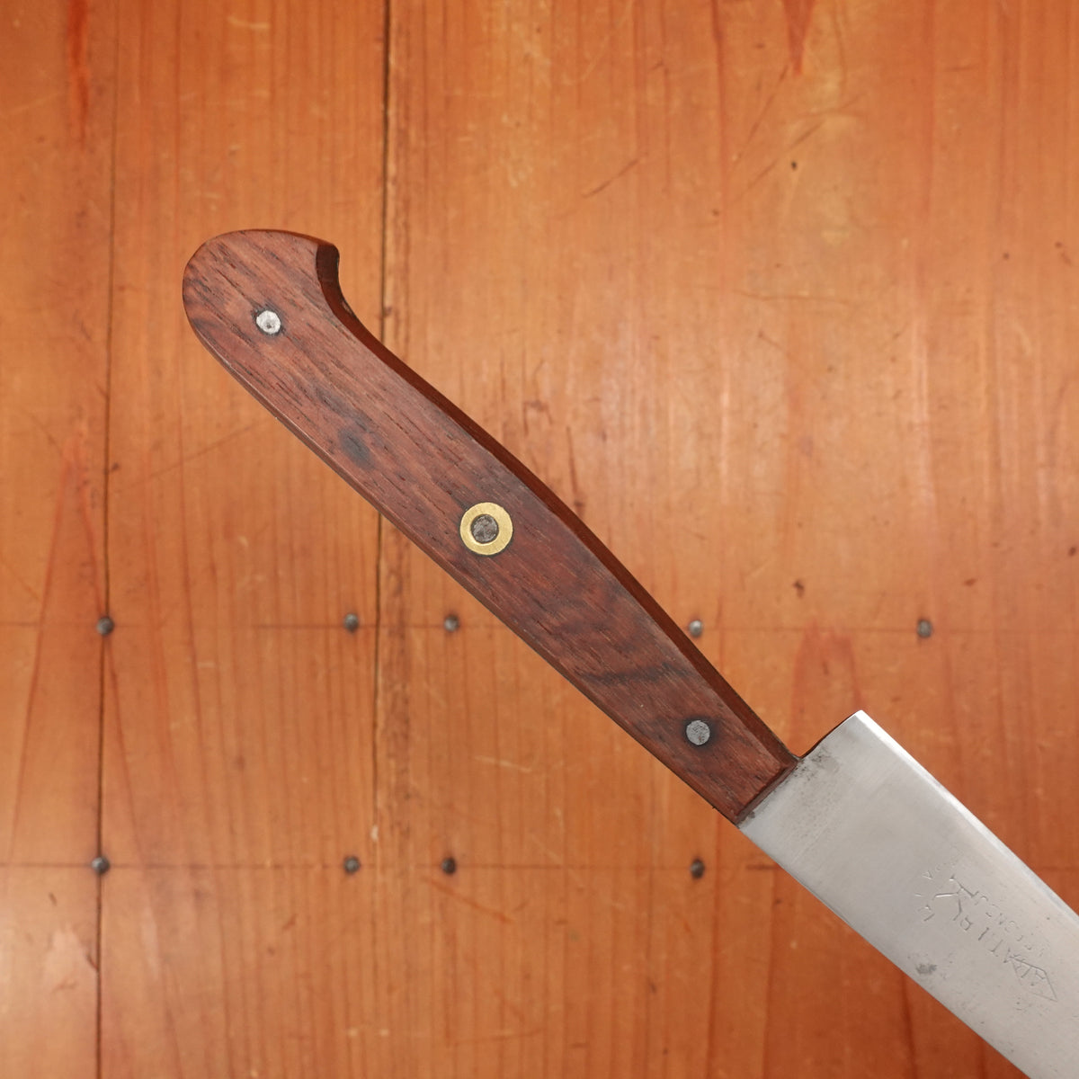Trade In K Sabatier 5.5" Plate-Semelle Office Carbon Steel Rosewood
