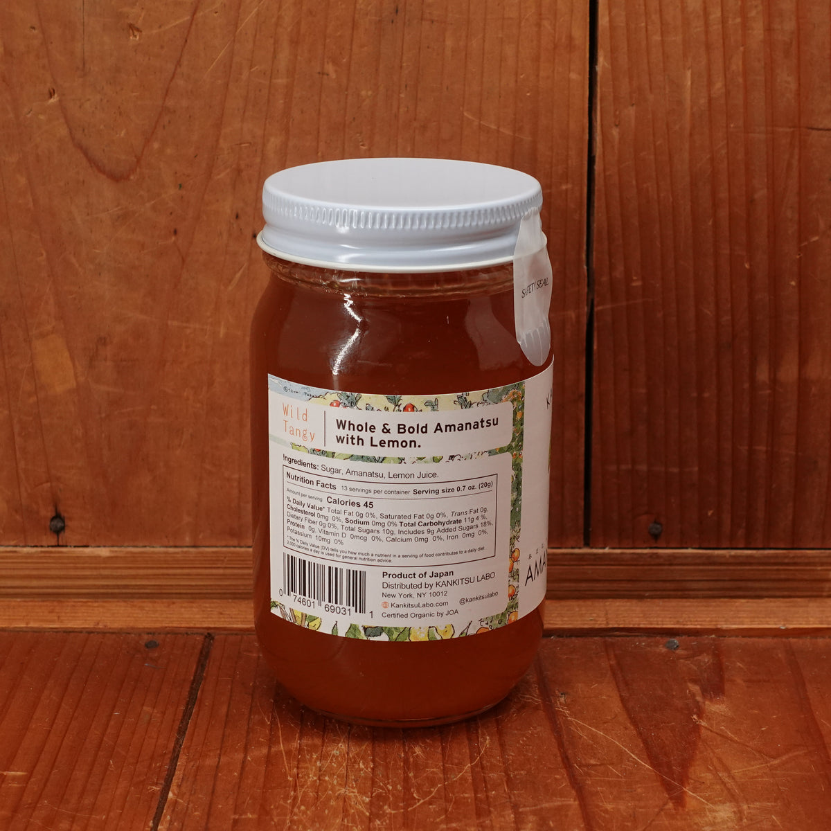 Kankitsu Labo Organic Amanatsu & Lemon Spread - 260g