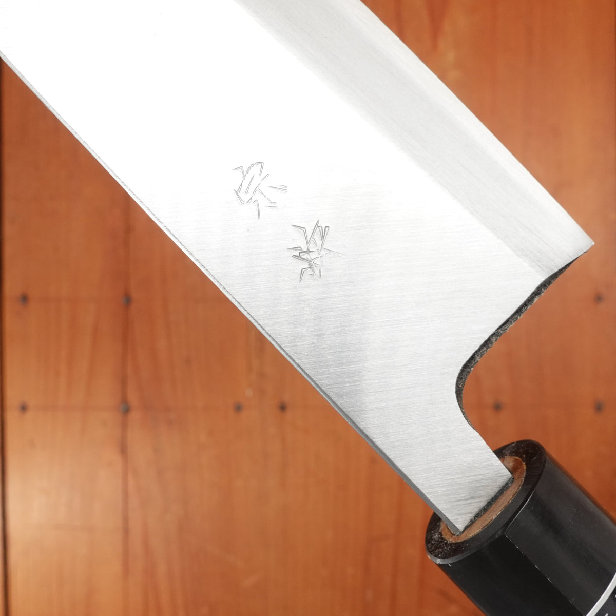 Morihei Munetsugu 210mm Ai Deba Shirogami 2 Ho Wood Handle