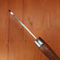 6" Hand Forged Cleaver Turned Handle Approx 1880s-1920
