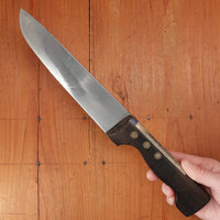 L'Enfer 16.5cm / 6.75" Plate-Semelle Boucher Carbon Steel 3 Rosettes Rosewood Handle 1920-30s?