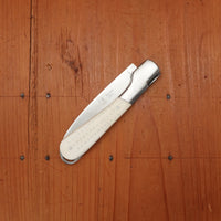 Fontenille Pataud Sperone 12cm Pocket Knife Stainless Lockback Pinned Cow Bone