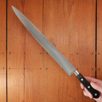 Unmarked 11.75" Sabatier Slicer Stainless POM Handle France 1970-90