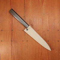 Sakai Kikumori Nakagawa V10 150mm Petty VG10 Damascus Oak Handle with Saya