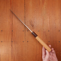Sakai Kikumori Nakagawa 170mm Petty Stainless Clad Shirogami 1 Keyaki with Saya