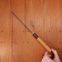 Sakai Kikumori Nakagawa 170mm Petty Stainless Clad Shirogami 1 Keyaki with Saya