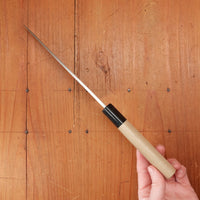 Hitohira TD 150mm Petty Stainless Clad Aogami 2 Kurouchi Ho Wood Handle (D-Shape)