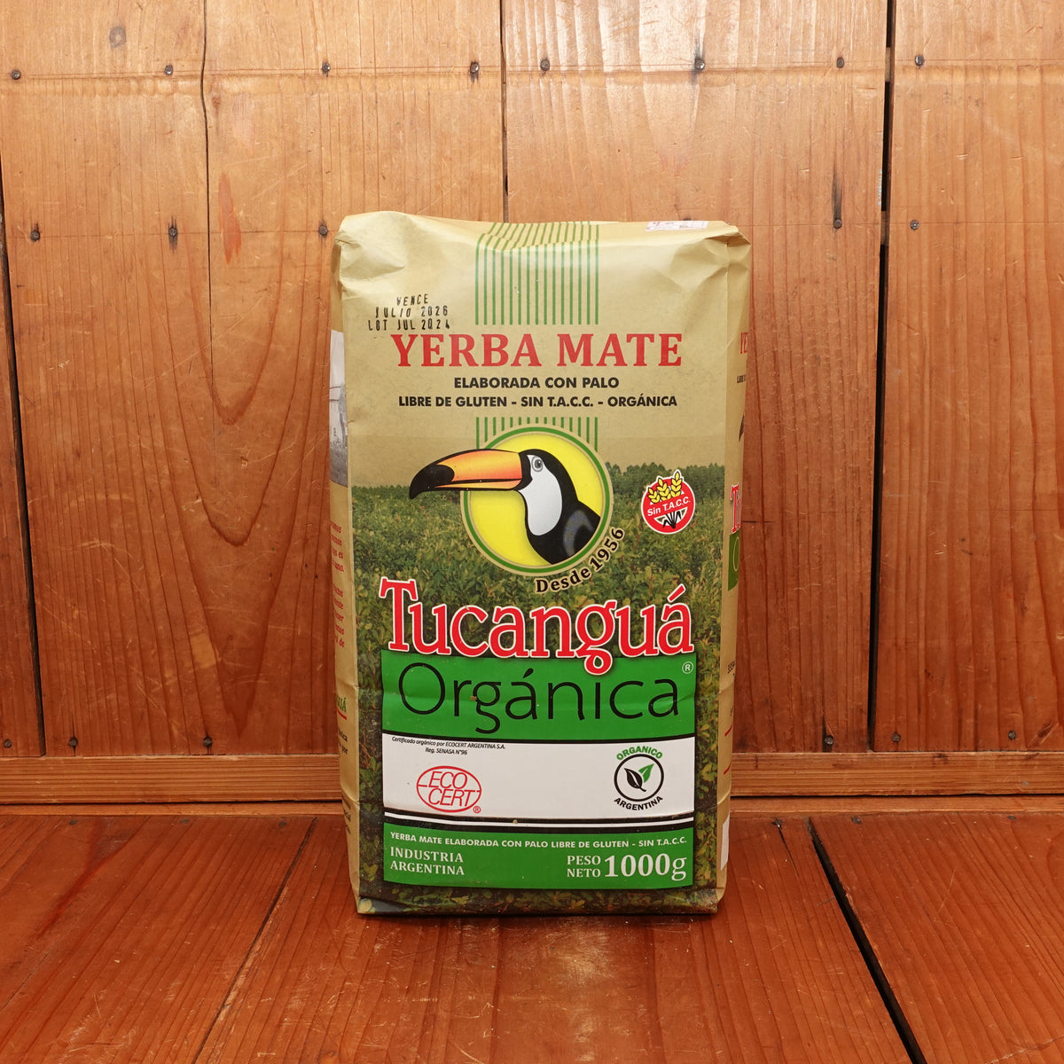 Organic Tucanguá Yerba Mate - 1kg