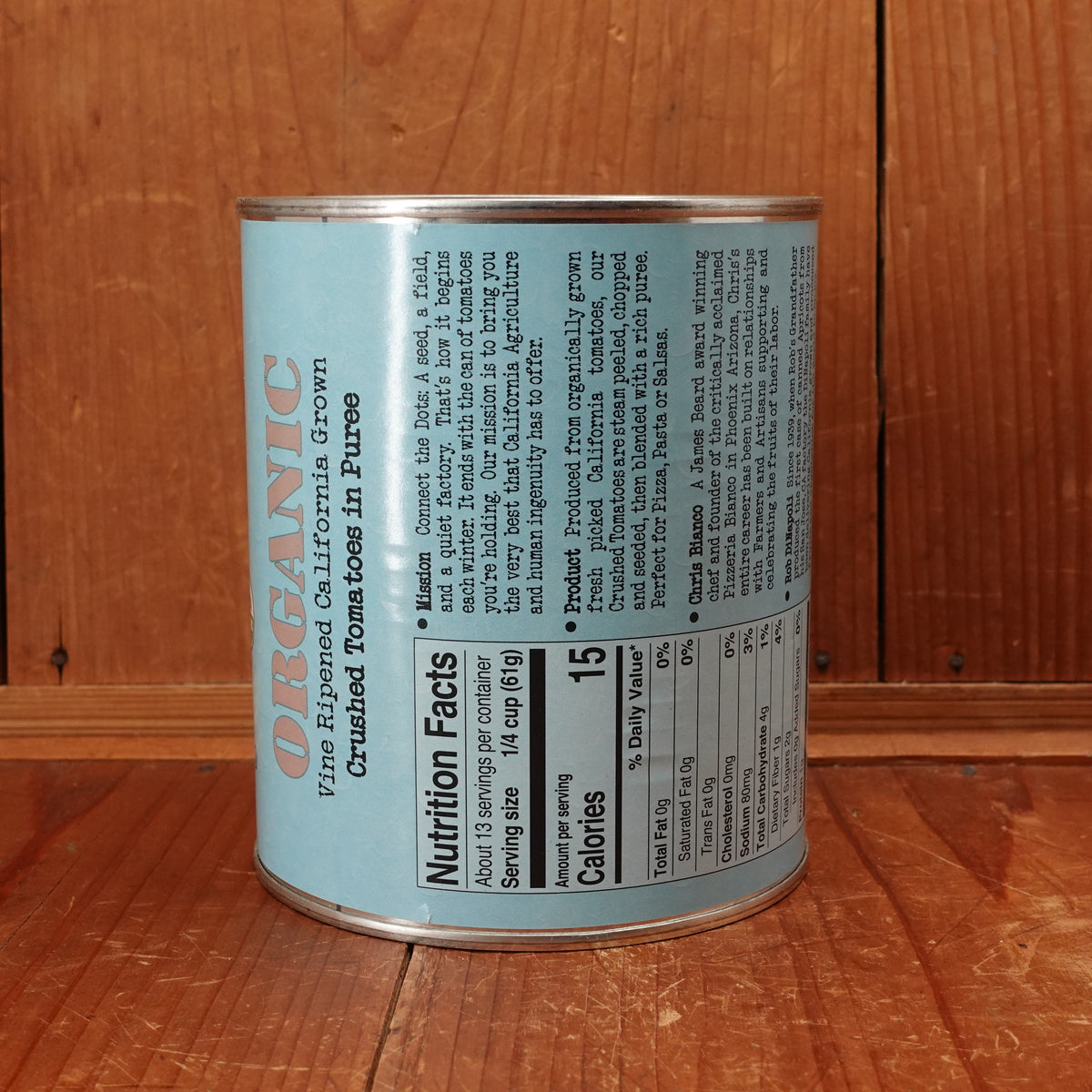 Bianco DiNapoli Crushed Tomatoes - 28oz