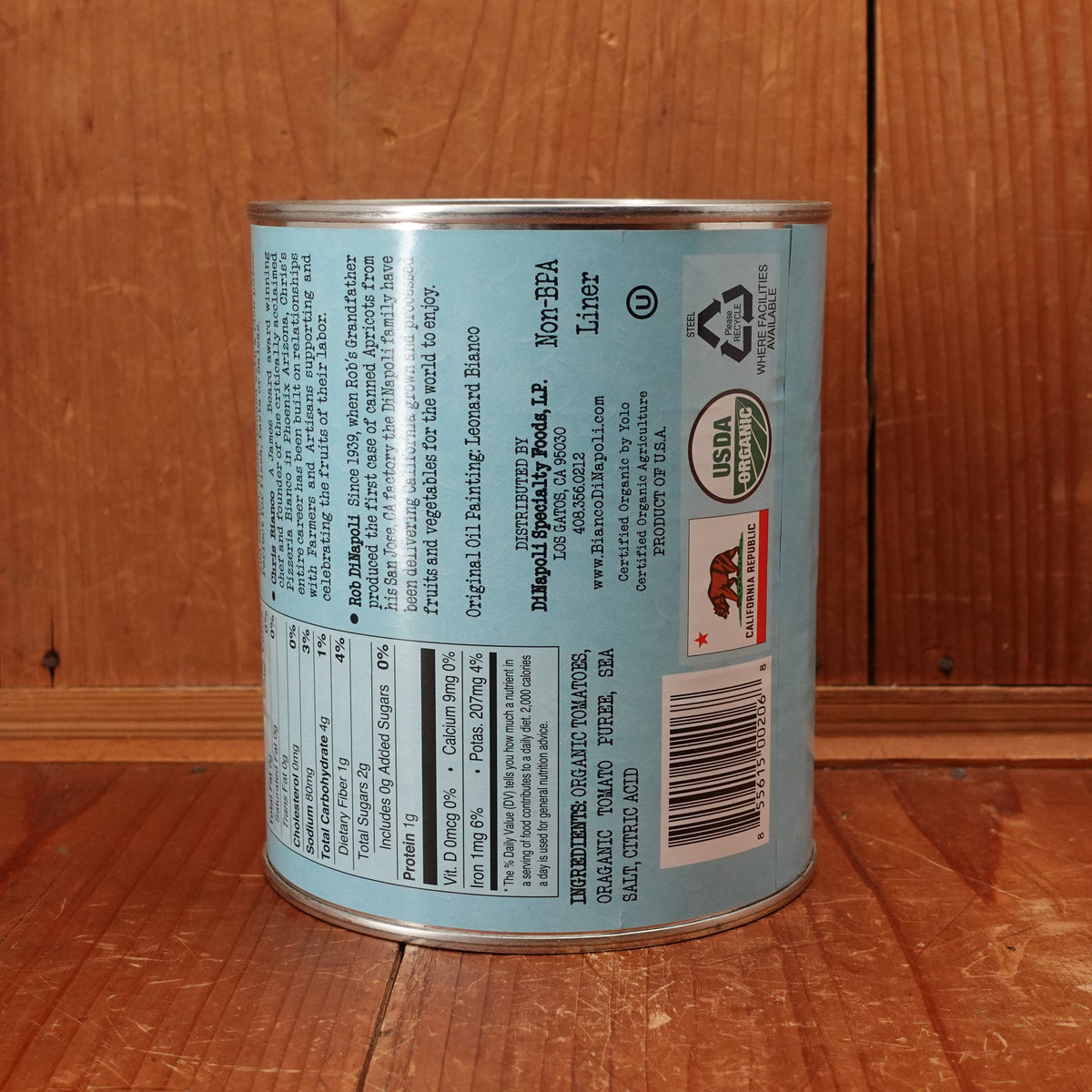 Bianco DiNapoli Crushed Tomatoes - 28oz