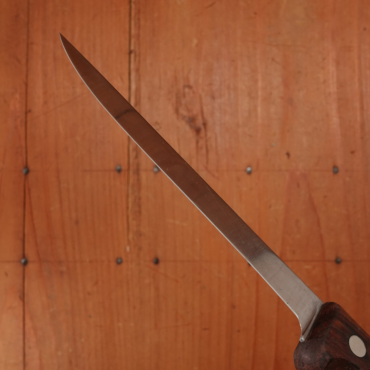 Wear Ever Galloping Gourmet Graham Kerr 6" Boning Knife Stainless Steel Rosewood Handle USA 1968-72
