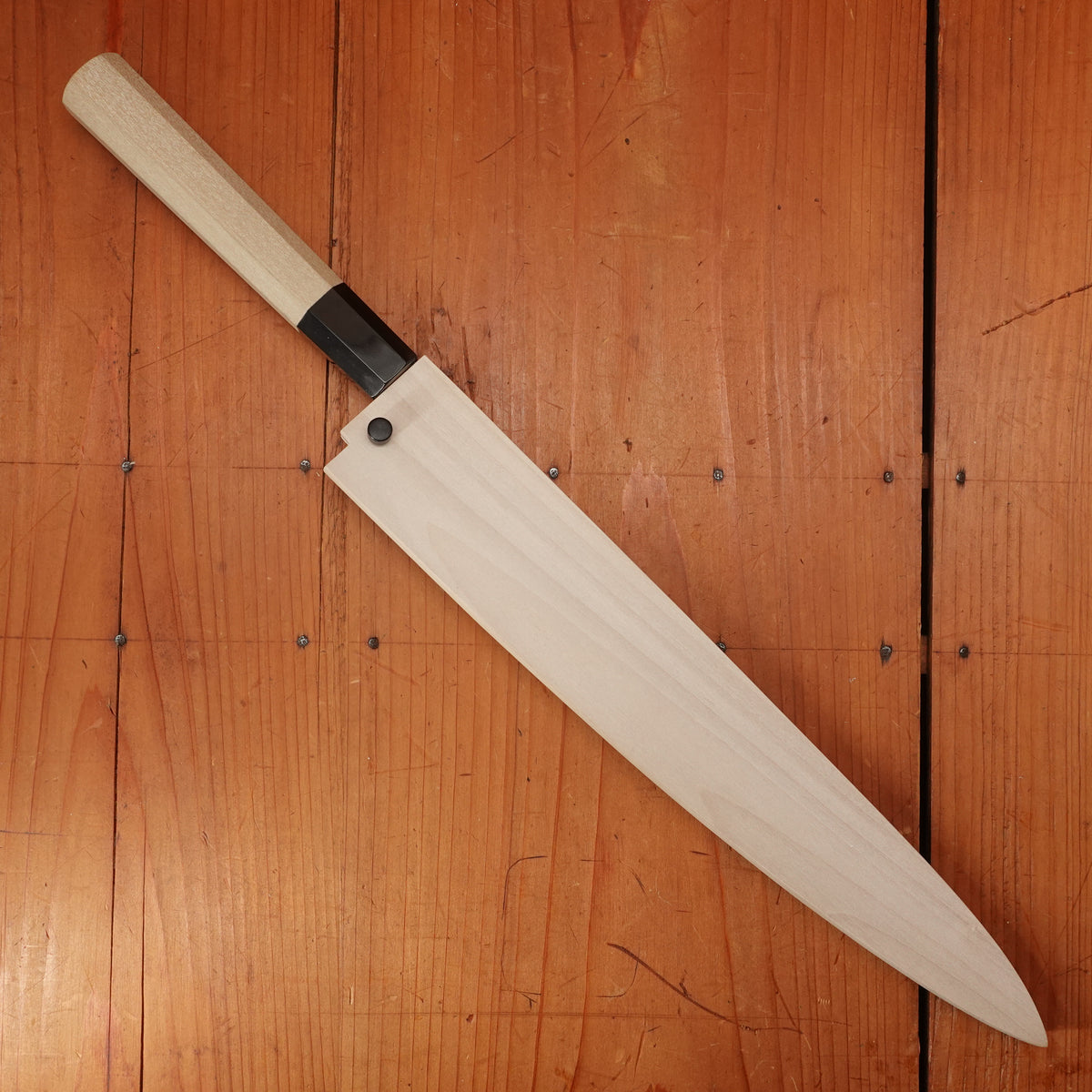 Ashi Hamono Ginga 270mm Wa Sujihiki Carbon Steel with Saya