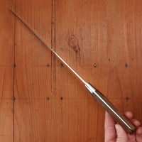 Vintage K Sabatier 8" Yataghan Slicer Forged Stainless Steel Thiers, France 1980-2000