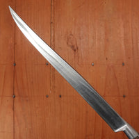 Vintage K Sabatier 8" Yataghan Slicer Forged Stainless Steel Thiers, France 1980-2000