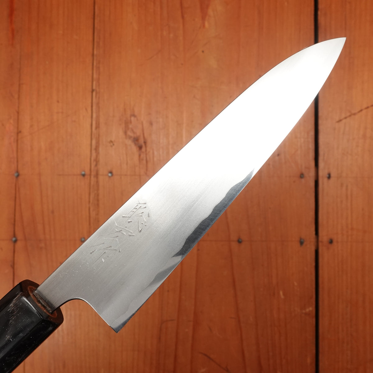 Wakui 135mm Petty Stainless Clad Shirogami 2 Migaki Warikomi Ho Octagonal