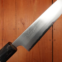Wakui 135mm Petty Stainless Clad Shirogami 2 Migaki Warikomi Ho Octagonal