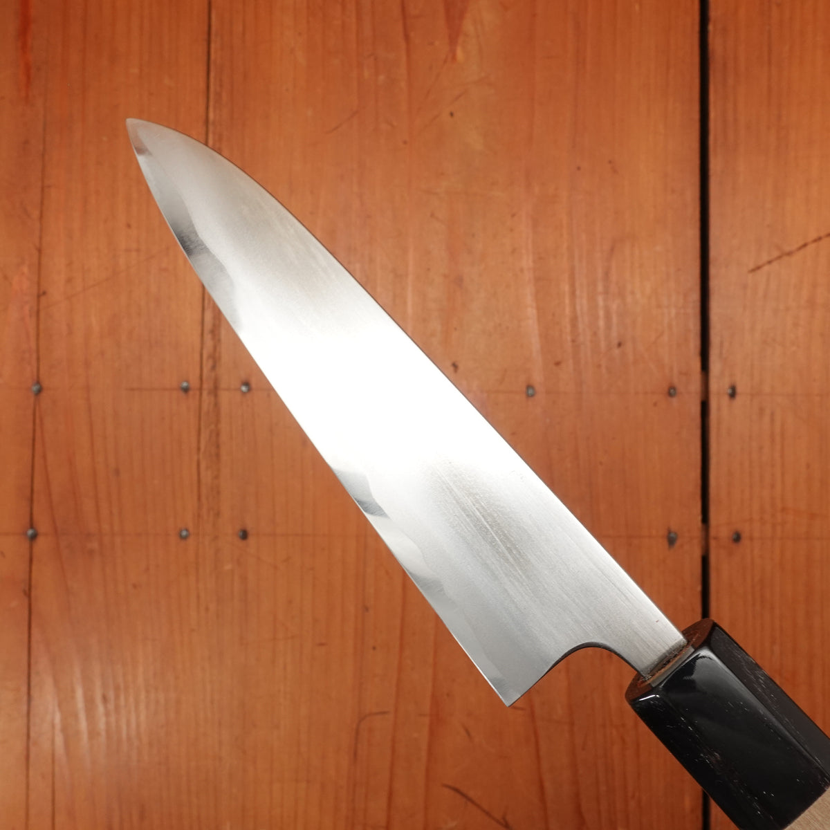 Wakui 135mm Petty Stainless Clad Shirogami 2 Migaki Warikomi Ho Octagonal