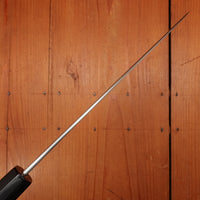 Wakui 210mm Sujihiki Stainless Clad Shirogami 2 Migaki Warikomi Ho Octagonal