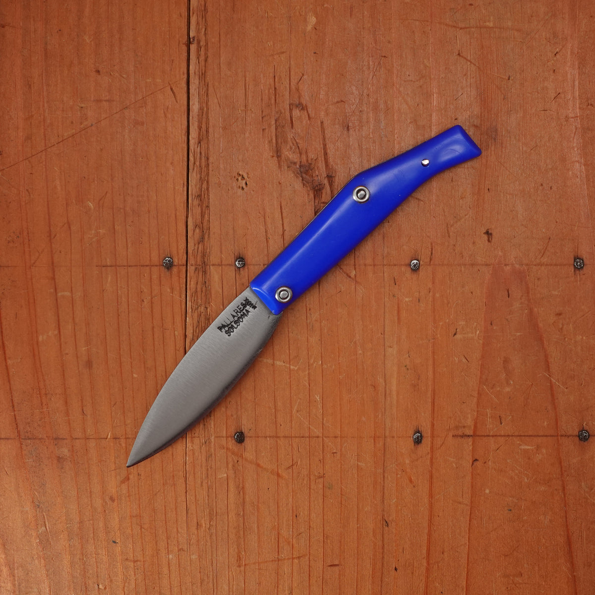 Pallares Comun No.00 7cm Stainless Steel Slipjoint Blue Handle