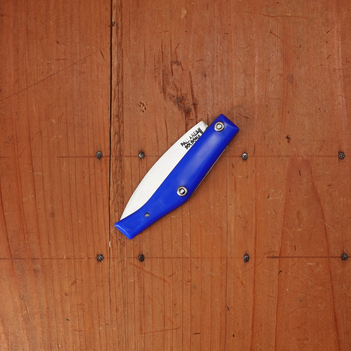 Pallares Comun No.00 7cm Stainless Steel Slipjoint Blue Handle