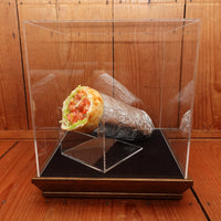 Mission Burrito Japanese Replica in Display Case