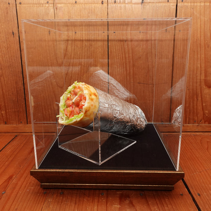 Mission Burrito Japanese Replica in Display Case