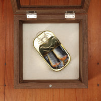 Japanese Replica Tinned Fish in Frame