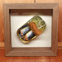 Japanese Replica Tinned Fish in Frame