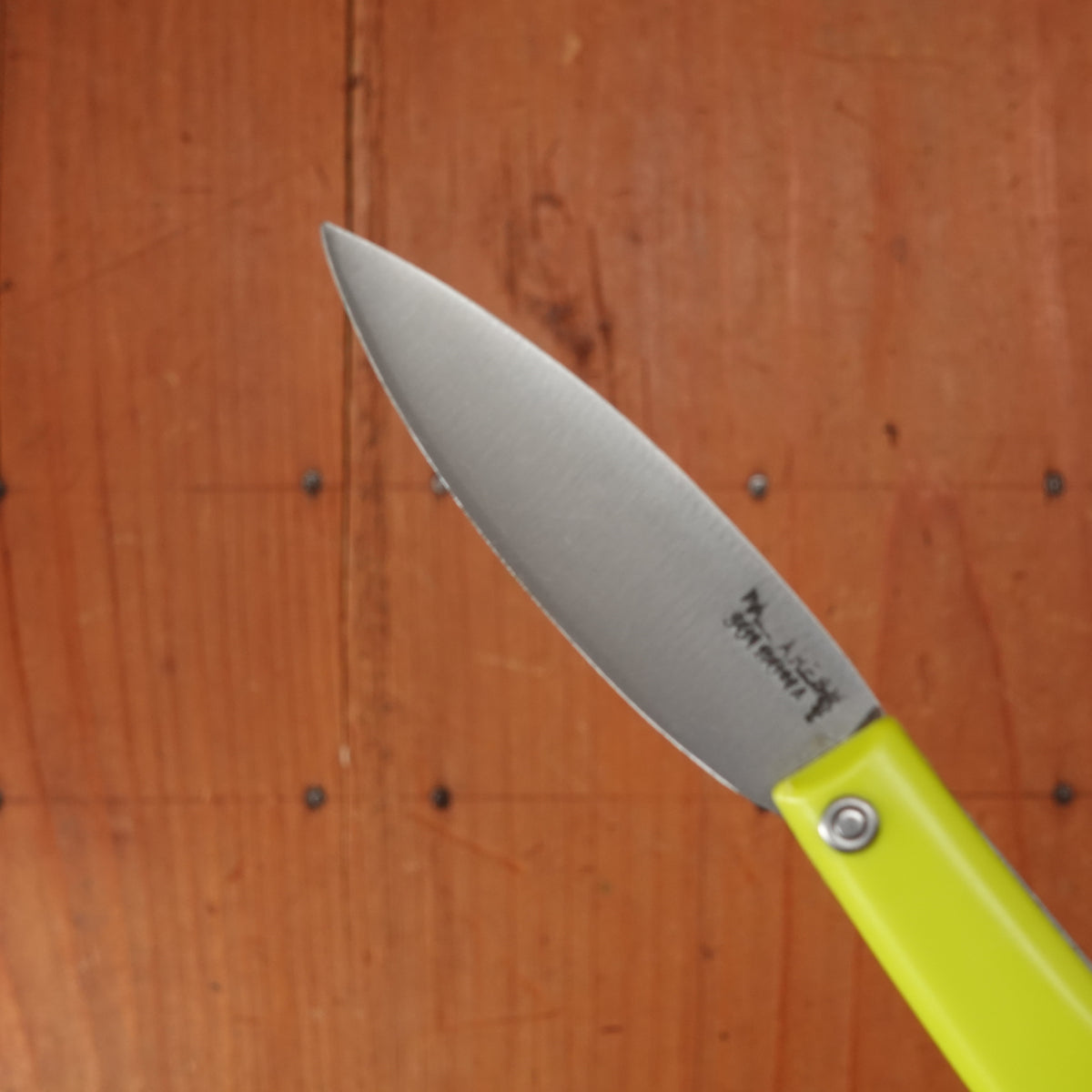 Pallares Comun No.00 7cm Stainless Steel Slipjoint Green Handle
