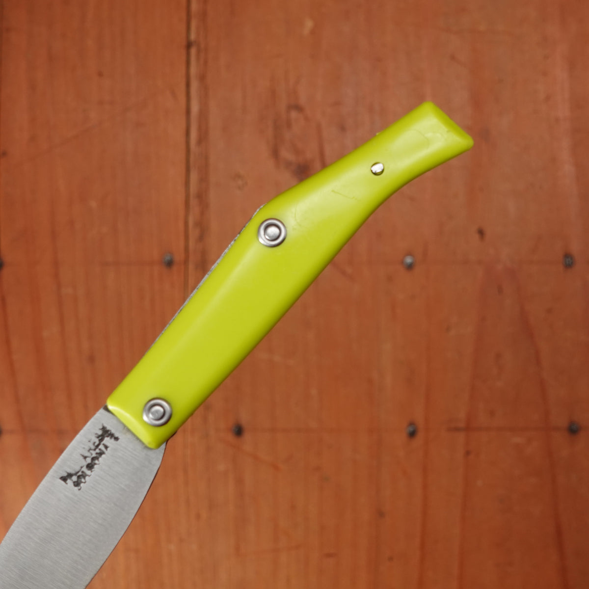 Pallares Comun No.00 7cm Stainless Steel Slipjoint Green Handle