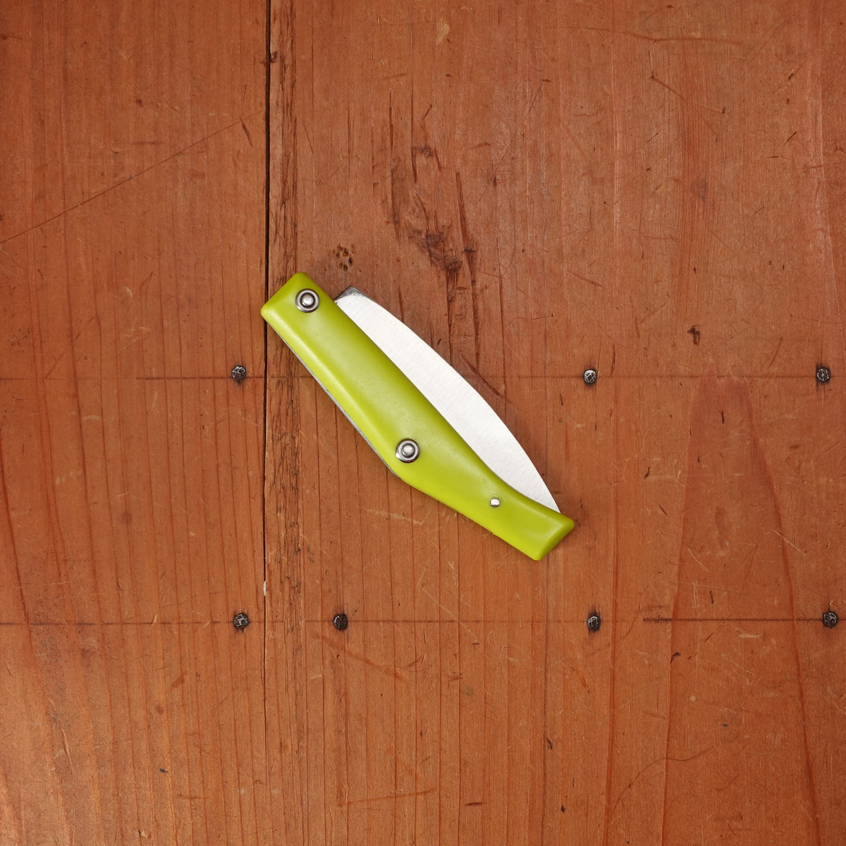 Pallares Comun No.00 7cm Stainless Steel Slipjoint Green Handle