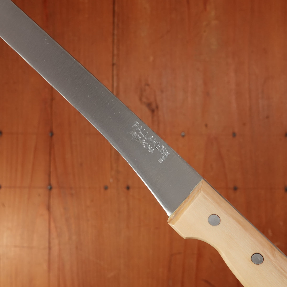 Pallares 9" Ham Knife Stainless Steel Boxwood Handle